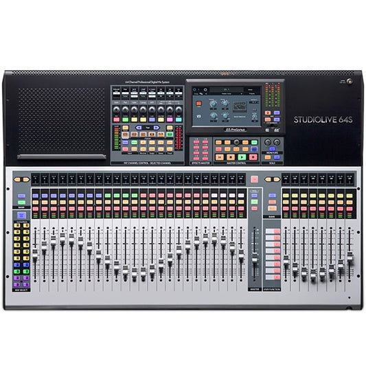 Presonus StudioLive 64S 64 Channel Digital Mixer with 32 Mic Preamps and USB Audio Interface