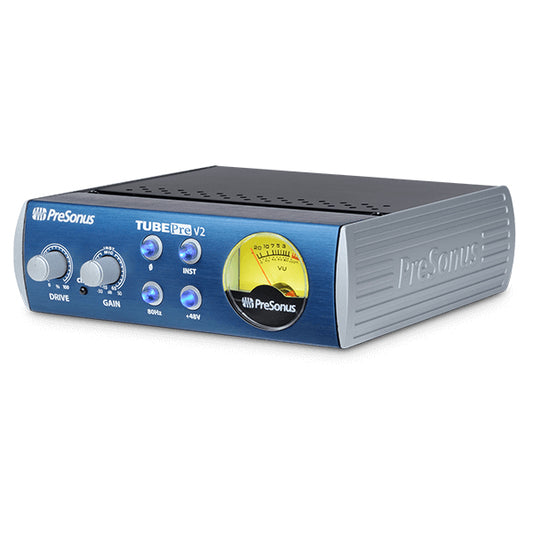 PreSonus TubePre V2 Single-channel Microphone and Instrument Preamplifier DI Box