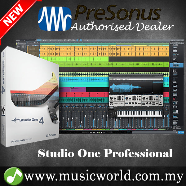 Presonus Studio One Professional Recording Software (Box + USB Media)
