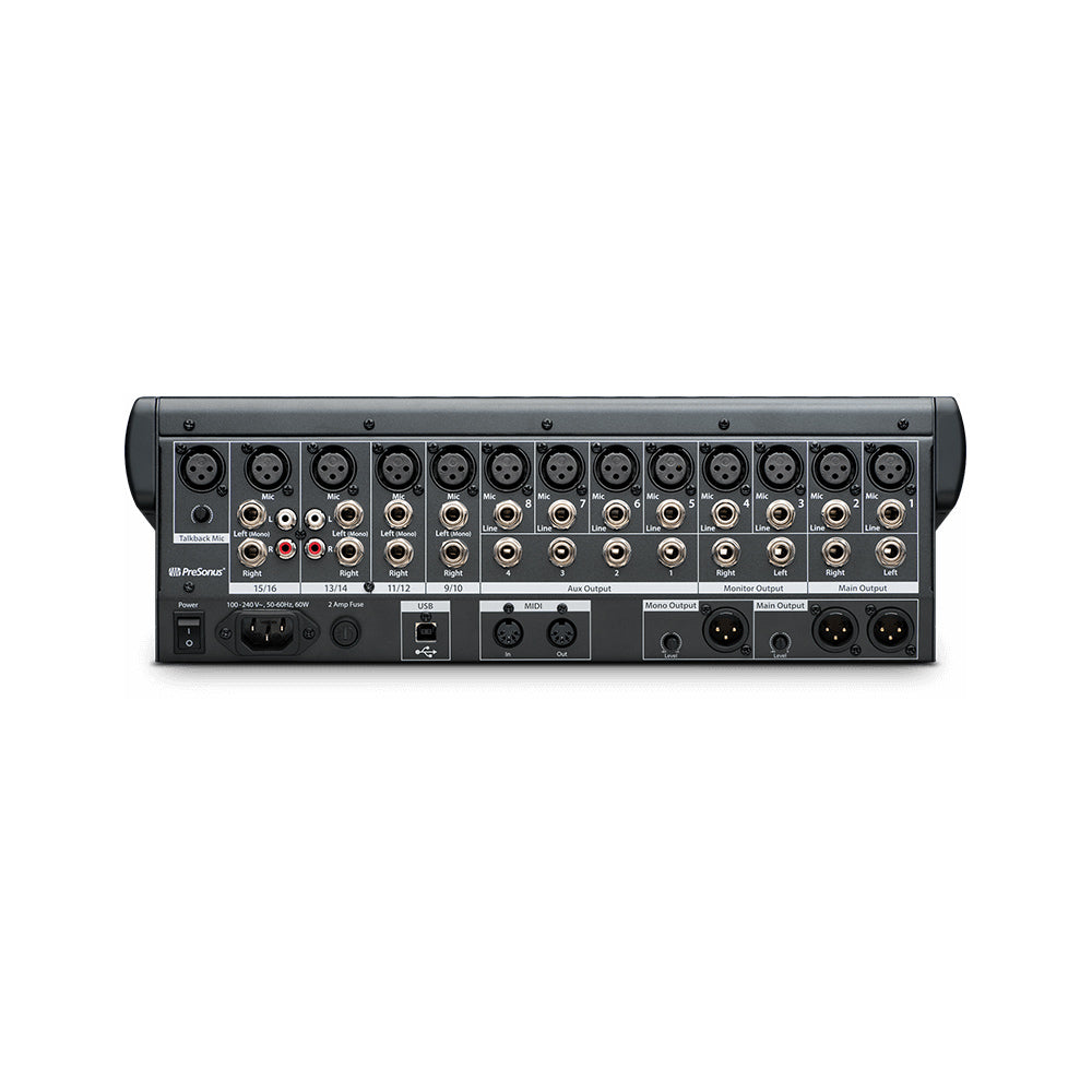 PreSonus StudioLive 16.0.2 USB Digital Mixer 16-channel Performance and Recording Digital Mixer USB 2.0 Audio Interface (StudioLive 16 x 2)