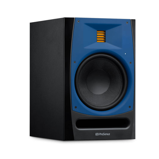 PreSonus R80 8" Professional Powered AMT Studio Monitor Speaker Cabinet Pair with Ribbon Tweeter (R 80)