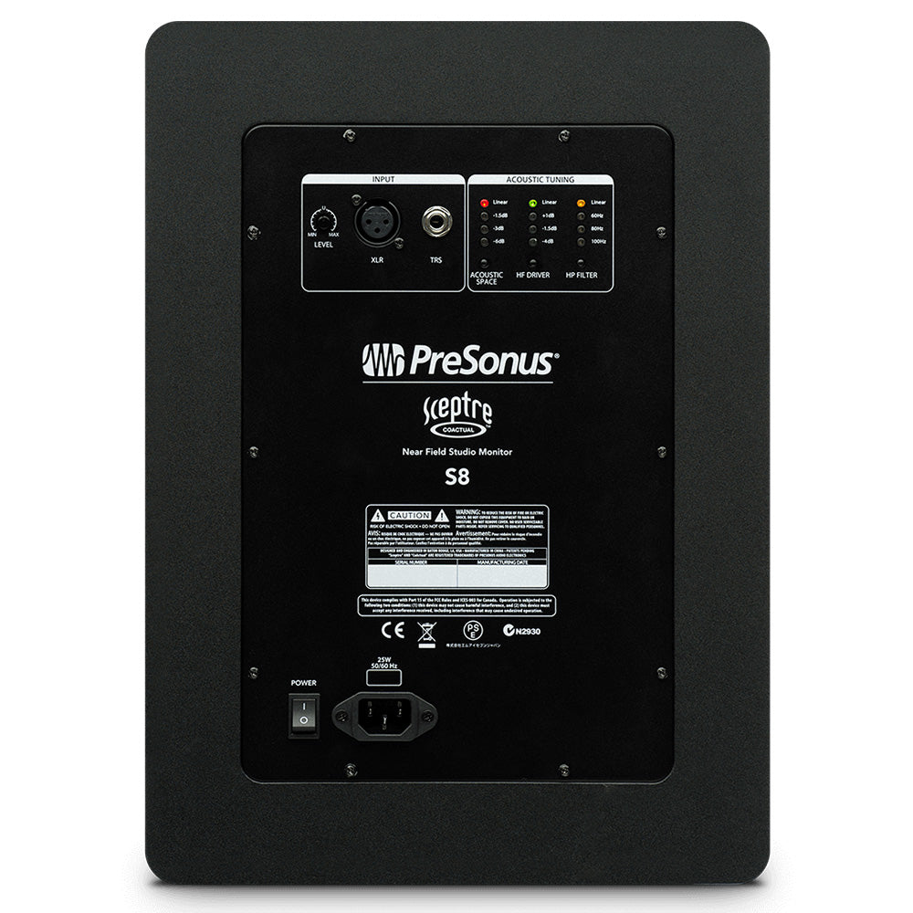 PreSonus Sceptre S8 8" Professional Powered Studio Monitor Speaker Cabinet (S 8)