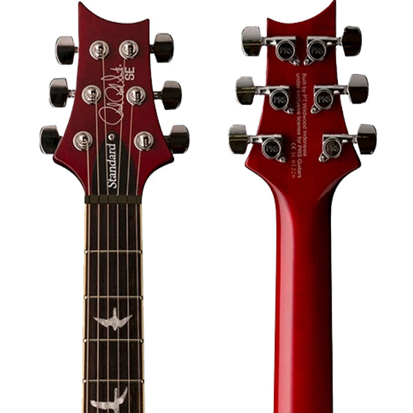 PRS SE Standard 24 Electric Guitar Rosewood Fretboard and HH Pickup with Bag - Vintage Cherry