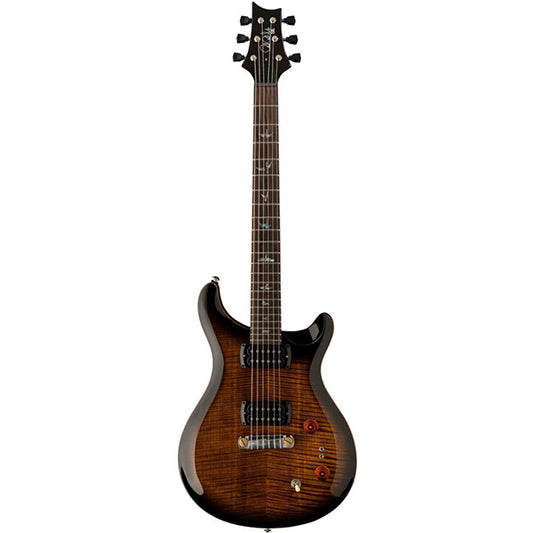 PRS SE Paul's Solid Electric Guitar Rosewood Fretboard and HH Pickup with Bag - Black Gold Sunburst (Paul)