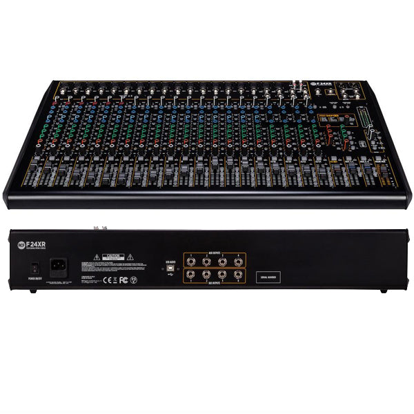 RCF F 24XR 24 Channel Mixer Mixing Console With Multi-FX and Recording (F24XR)