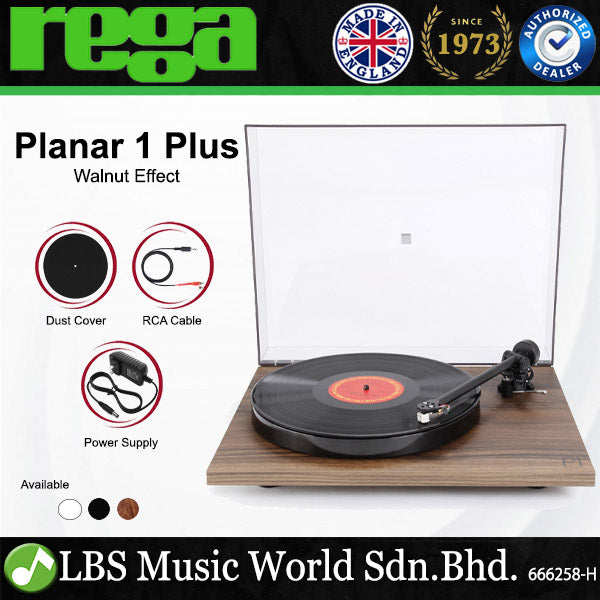 Rega Planar 1 Plus Ultimate Plug and Play Turntable with RB110 Tonearm