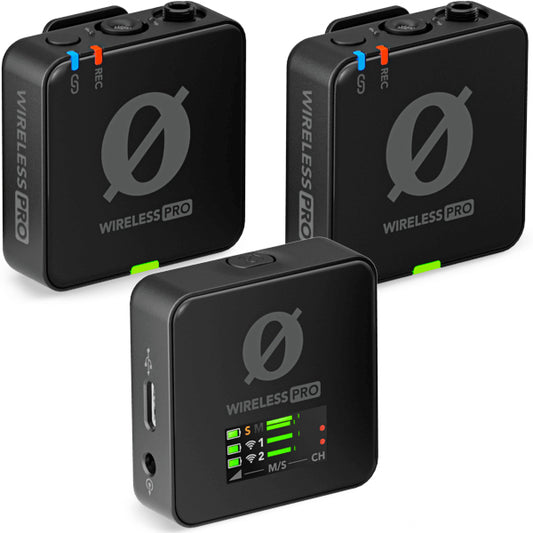 Rode Wireless Pro Dual Channel Compact Wireless Microphone System