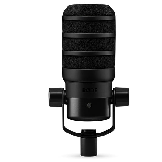 Rode PodMic USB Dynamic Broadcast Mic Cardioid Microphone with Built In Headphone and XLR Output (Pod Mic)