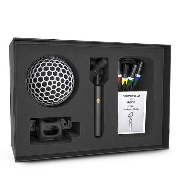Rode NT-SF1 Ambisonic Condenser Microphone with 4 Subcardioid Capsules Mic (NTSF1 NT SF1)