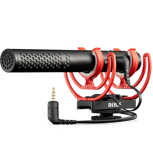 Rode VideoMic NTG Ultra Light Camera Mount Shotgun Mic Supercardioid Condenser Microphone (Video Mic)