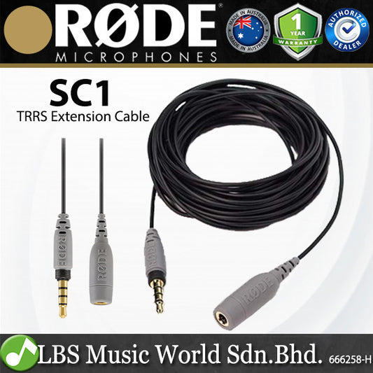 Rode SC1 SC2 SC3 SC4 SC6 SC7 TRS TRRS 3.5mm Adapter For Smartlav Smartphone Audio Microphone Extension Mic Cable