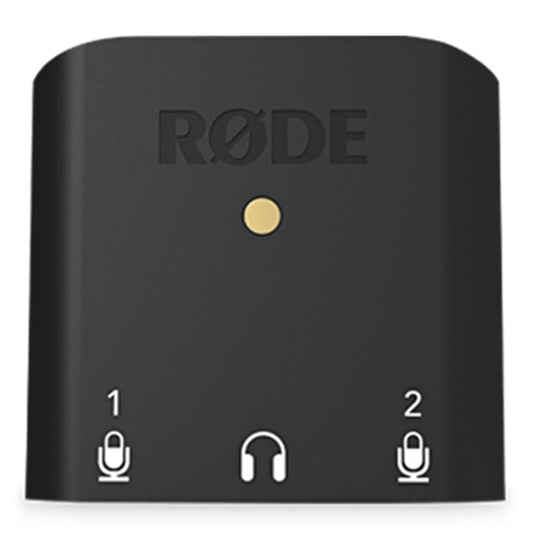 Rode AI-Micro Ultra Compact Dual Channel Audio Interface for Microphone with 3.5mm Mic Output (AI Micro)