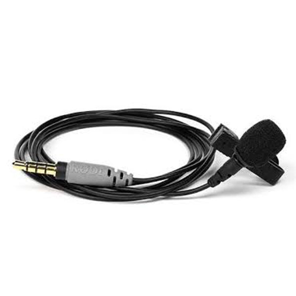 Rode SmartLav+ Lavalier Mic Microphone for Smartphones or Tablet with Foam Pop Shield (SmartLav Smart Lav)