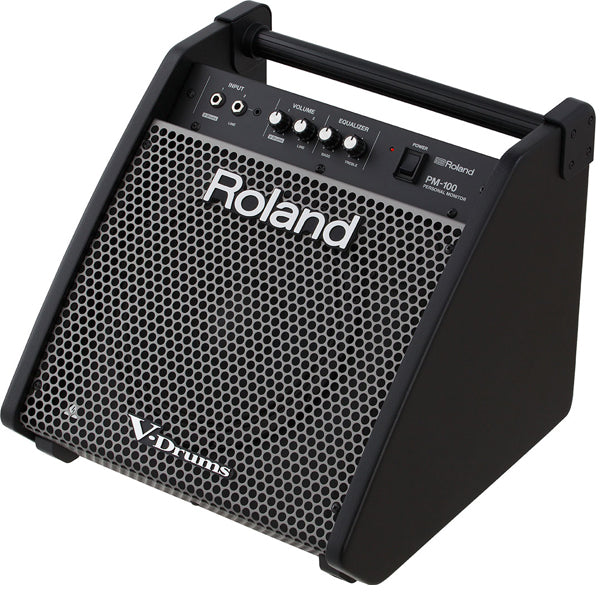 Roland V-Drums TD-07DMK With Roland PM-100 Monitor Speaker and RH-5 Headphone (TD07DMK TD 07DMK)