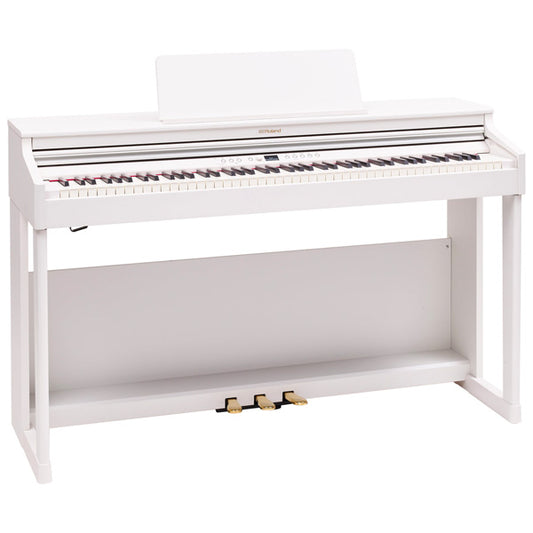 Roland RP-701 88 Key PHA-4 Digital Piano with Cover and Bluetooth - White (RP701 RP 701)