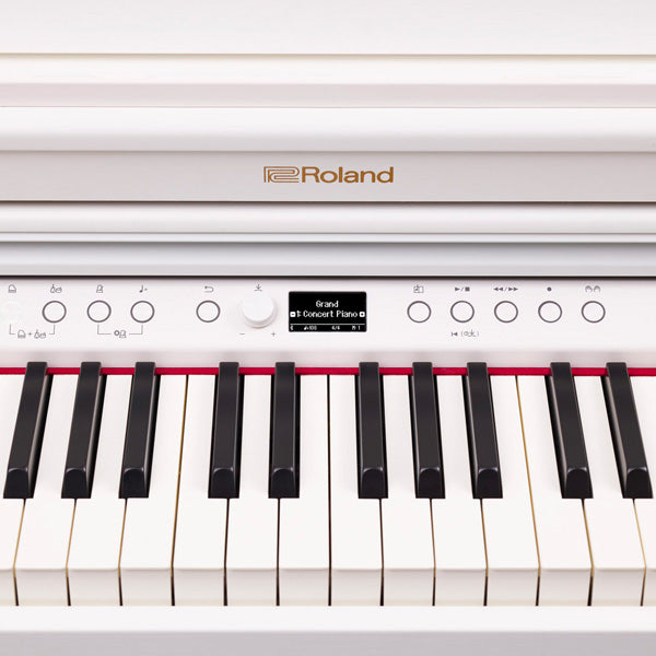 Roland RP-701 88 Key PHA-4 Digital Piano with Cover and Bluetooth - White (RP701 RP 701)