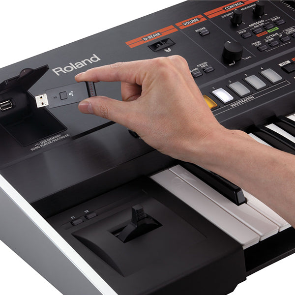 Roland Jupiter 50 76 Key USB MIDI Performance Keyboard Synthesizer with Multi Effect