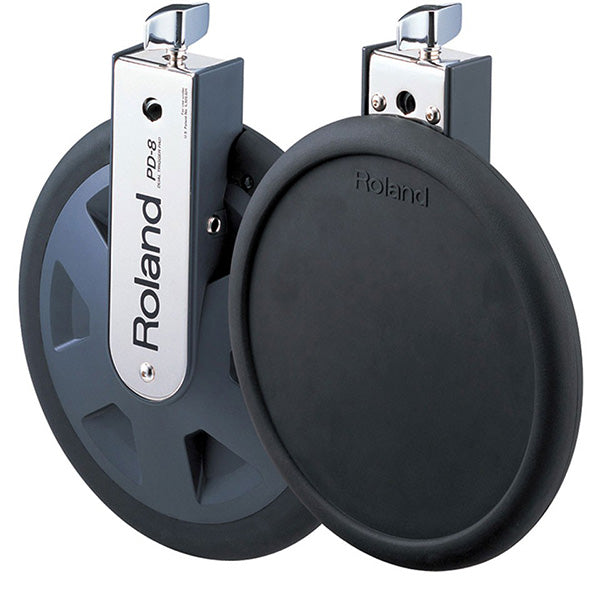 Roland PD-8 8'' Rubber Dual Trigger Pad with Dual-Trigger Action for Head and Rim (PD8 PD 8)