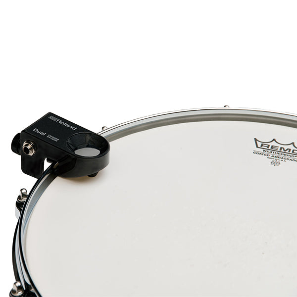 Roland RT-30HR Dual Zone Acoustic Drum Trigger with TRS Connection Cable (RT30HR RT 30HR)