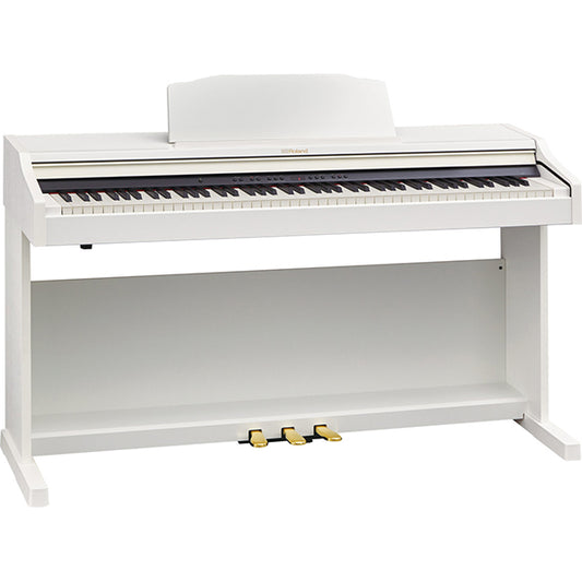 Roland RP-501R 88 Key Digital Piano Bluetooth Capability with RH-5 Headphone White (RP501R RP501)