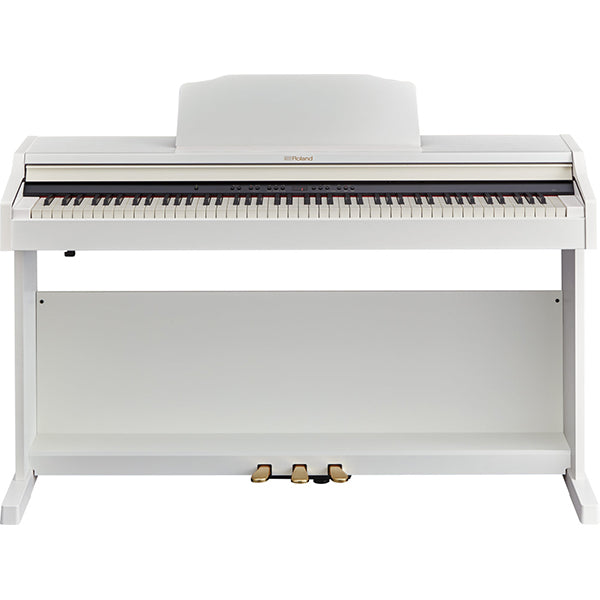 Roland RP-501R 88 Key Digital Piano Bluetooth Capability with RH-5 Headphone White (RP501R RP501)