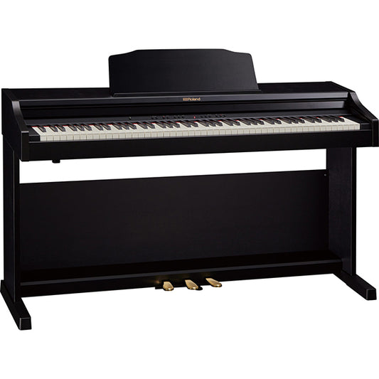 Roland RP-501R 88 Key Digital Piano PHA-4 and Rhythm with RH-5 Headphone Black (RP501R RP501)
