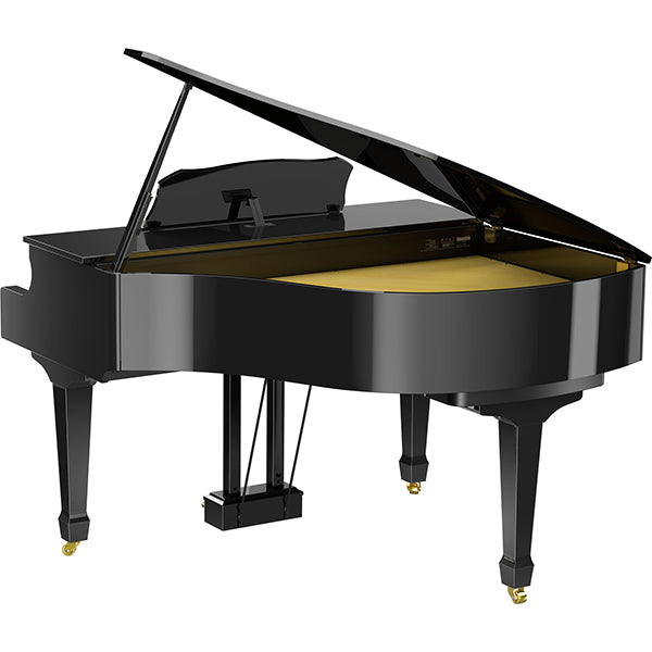 Roland GP609 88 Keys Digital Grand Piano with PHA-50 Key Polish Ebony (GP609PE GP 609)