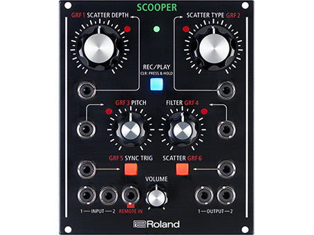 Roland SCOOPER Modular Programmable Scatter With Effect Eurorack Module AIRA