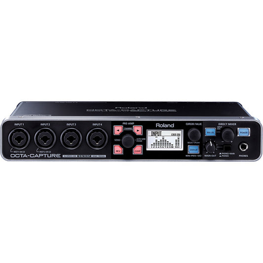 Roland UA-1010 Octa Capture Hi-Speed USB Audio Interface with 8 Mic Preamp (Octa Capture)