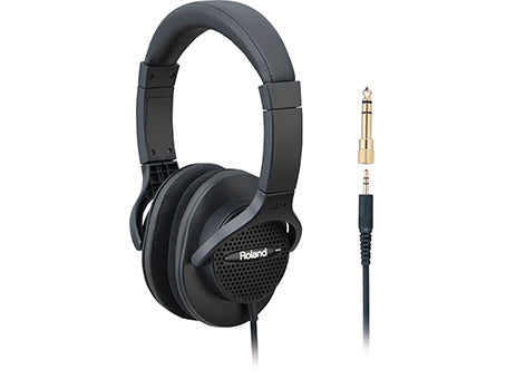 Roland RH-A7 Open Air Monitor Headphone For Digital Piano Black (RHA7 RH A7)