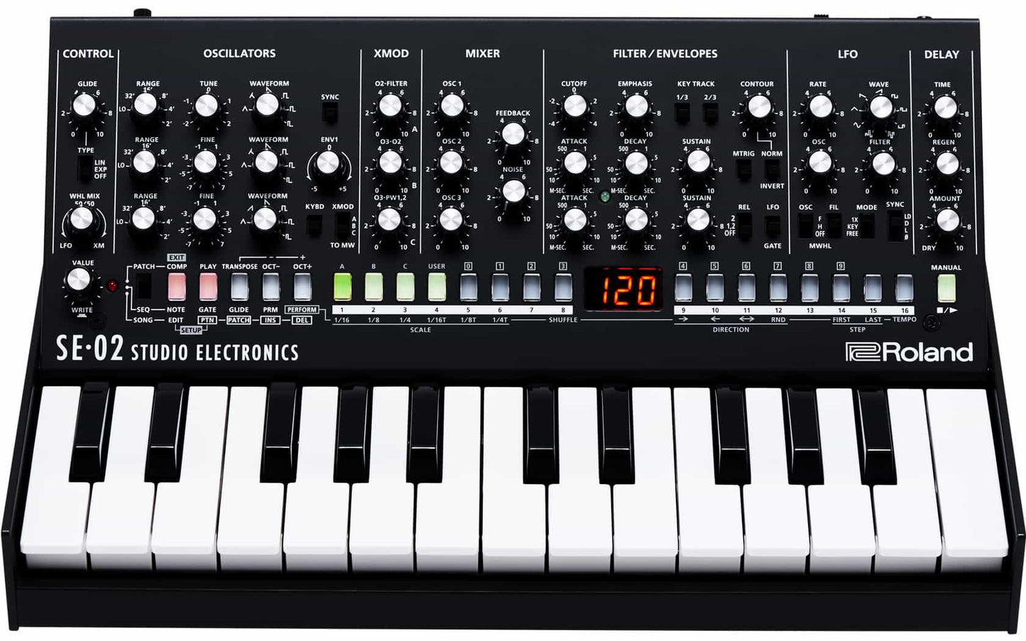 Roland SE-02 Monophonic Analog Synthesizer Module Boutique Series (SE02 SE 02)