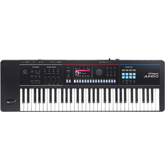 Roland JUNO-D6 61 Key Stage Keyboard Synthesizer with Synth Action (JUNO D6)