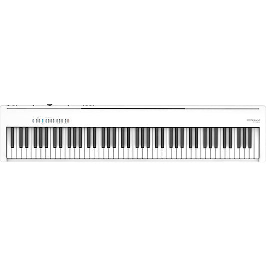 Roland FP-30X 88 Keys Digital Piano Portable Package Weighted Electric Keyboard - White (FP30X FP30 X FP 30X)