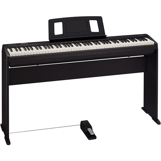 Roland FP-10 88 Key Digital Piano Black Full Package Electric Keyboard (FP10)
