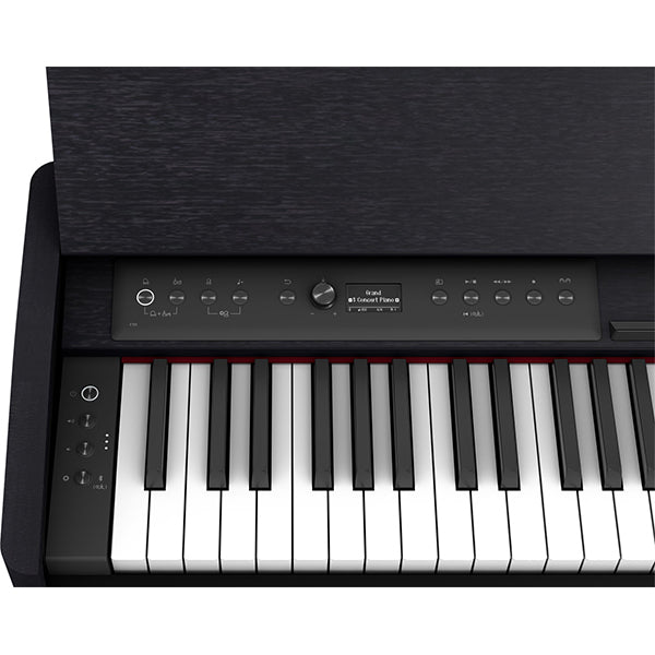 Roland F-701 88 Key Digital Piano with PHA-4 Keyboard with Bluetooth - Contemporary Black White (F701 F 701)