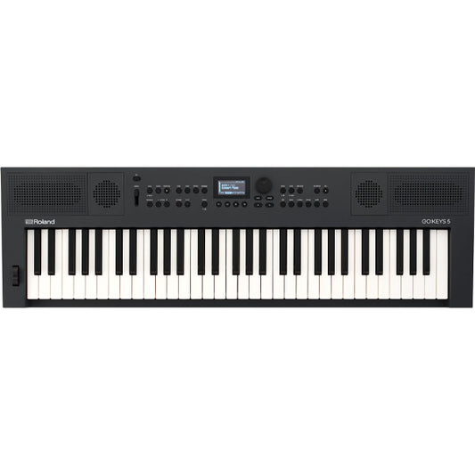 Roland GO:KEYS 5 61 Key Music Creation Keyboard with Bluetooth Built in MIDI Player and USB Recorder (GOKEYS)