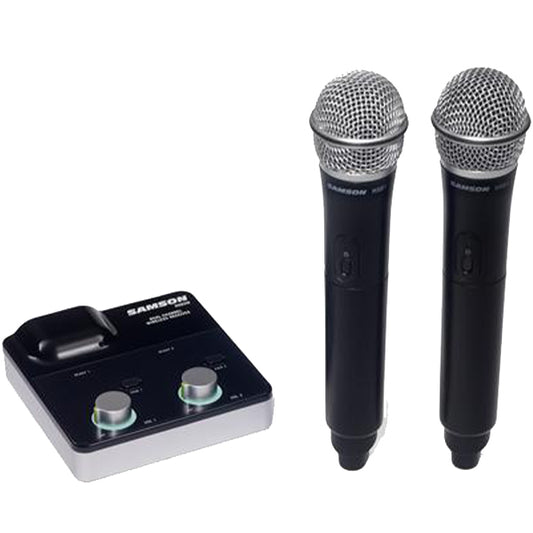 Samson XPD2m Handheld Dual Channel USB Digital Wireless System with Dynamic Mic