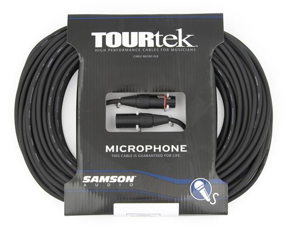 Samson TM100 Tourtek Series 30 Meter Microphone Cable XLR Male to XLR Female Mic Cable (TM 100)