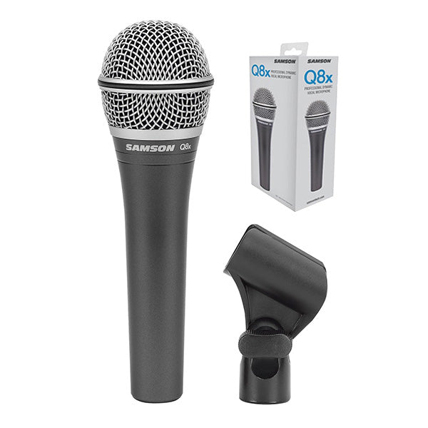 Samson Q8x Professional Dynamic Vocal Microphone (Q 8x)