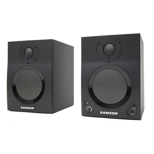 Samson MediaOne BT4 4" Woofer Active Studio Monitor with Bluetooth Stereo Pair (MediaOneBT4) *Call for Status Check