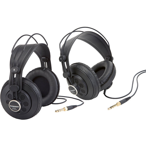 Samson SR850 Semi Open Studio Headphone-2 Pack (SR 850)