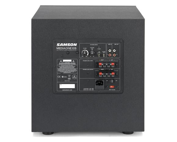 Samson MediaOne 10S 100W Active Studio Subwoofer (MediaOne10S) *Call for Status Check