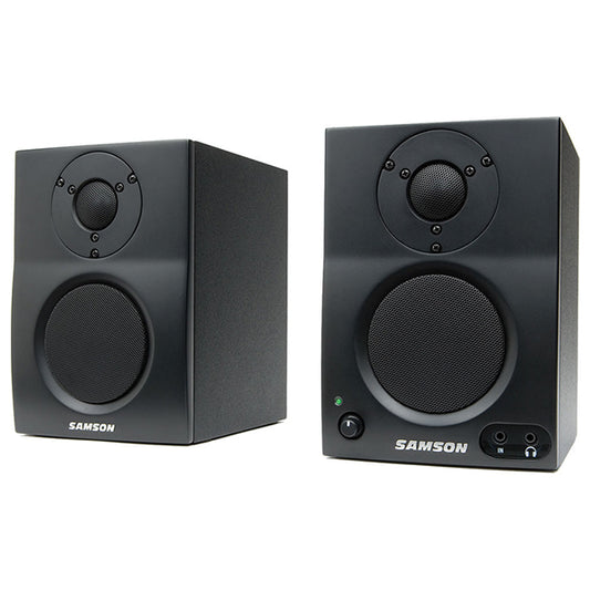 Samson MediaOne BT3 3" Woofer Active Studio Monitor with Bluetooth Stereo Pair (MediaOneBT3) *Call for Status Check