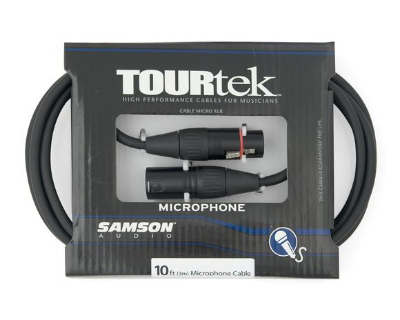 Samson TM3 Tourtek Series 0.9 Meter Microphone Cable XLR Male to XLR Female Mic Cable (TM 3)