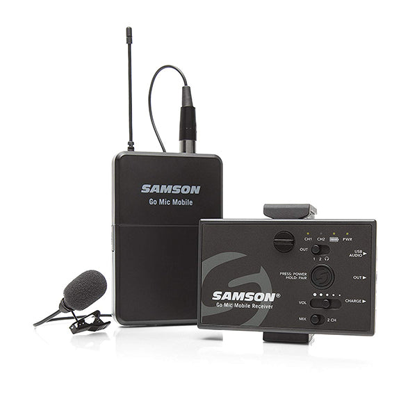 Samson Go Mic Mobile Receiver Dual channel receiver mount (GoMicMobileReceiver) *Call for Status Check