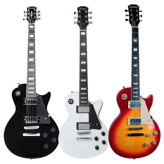 Scorpion LP610 Deluxe Series Les Paul Rosewood FB Glossy Body Electric Guitar