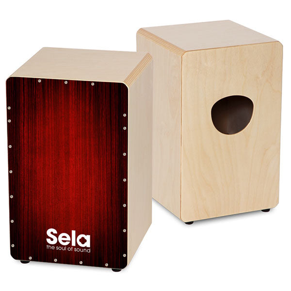 Sela SE 050 Varios Cajon Red Snare Processional Cajon (SE050)