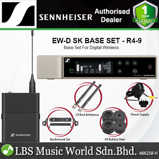 Sennheiser EW-D SK BASE SET Digital Wireless Body Pack Audio System (EW D Base Set)