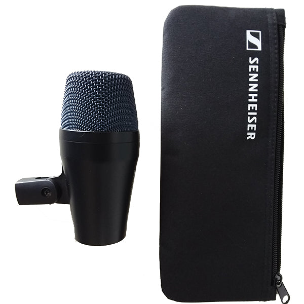 Sennheiser e 902 Dynamic Cardioid Bass Instrument Mic Kick Drum Microphone with Integral Stand Mount and Bag (e902)