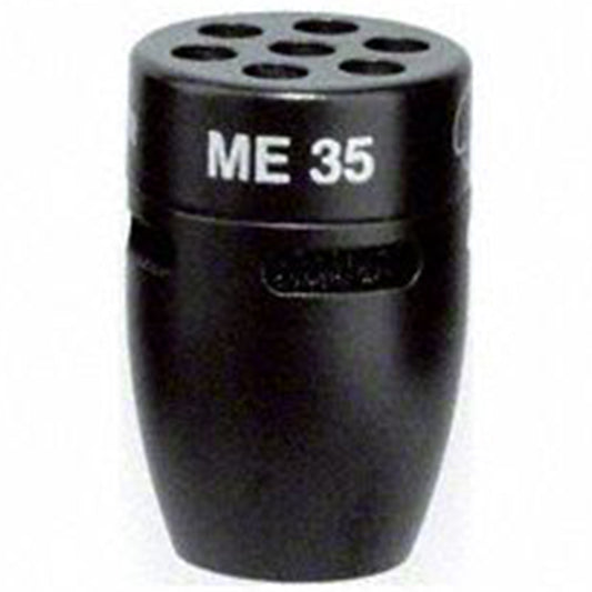 Sennheiser ME 35 Condenser Microphone Super Cardioid Mic Capsule for MZH Gooseneck with Windscreen - Black (ME35)